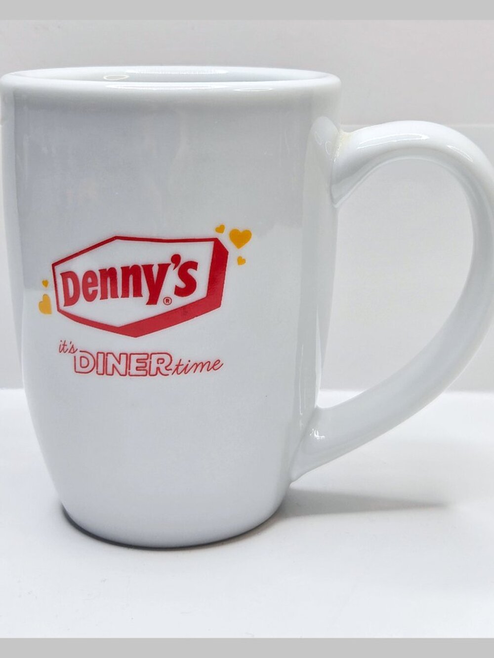 Denny's 'It’s Diner Time' Coffee Snob Happy 10oz Classic Retro Style Mug Cup